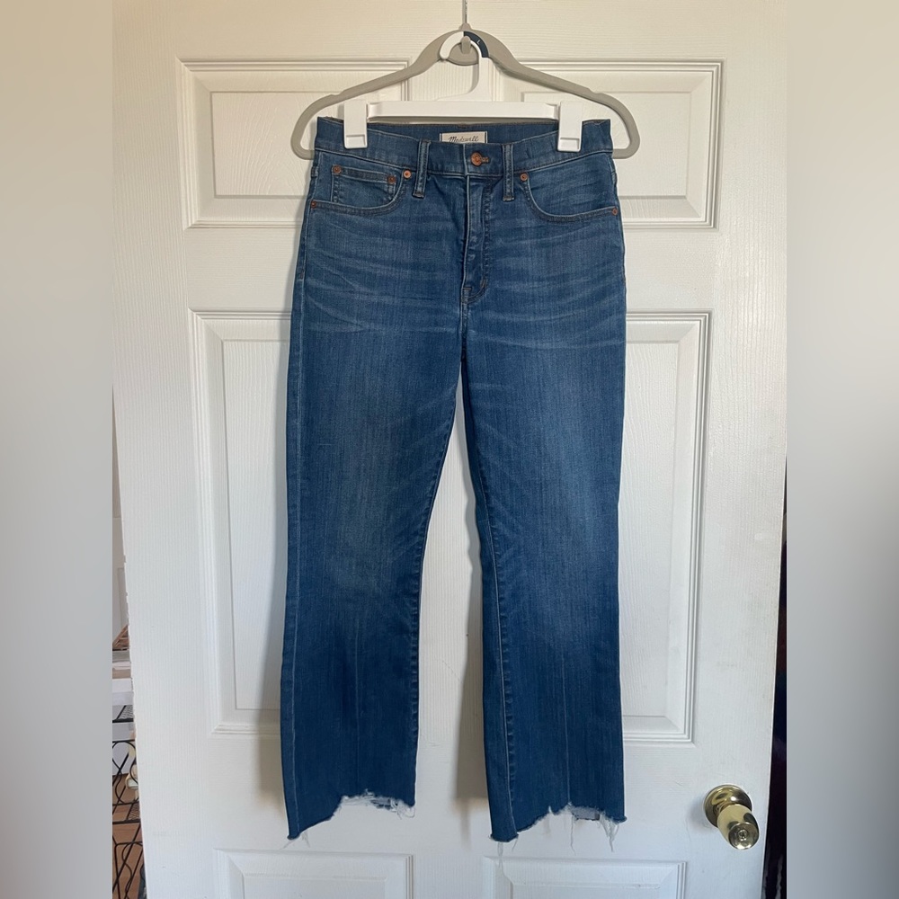 MADEWELL denim, Cali Demi-Boot size 27. Lightly worn